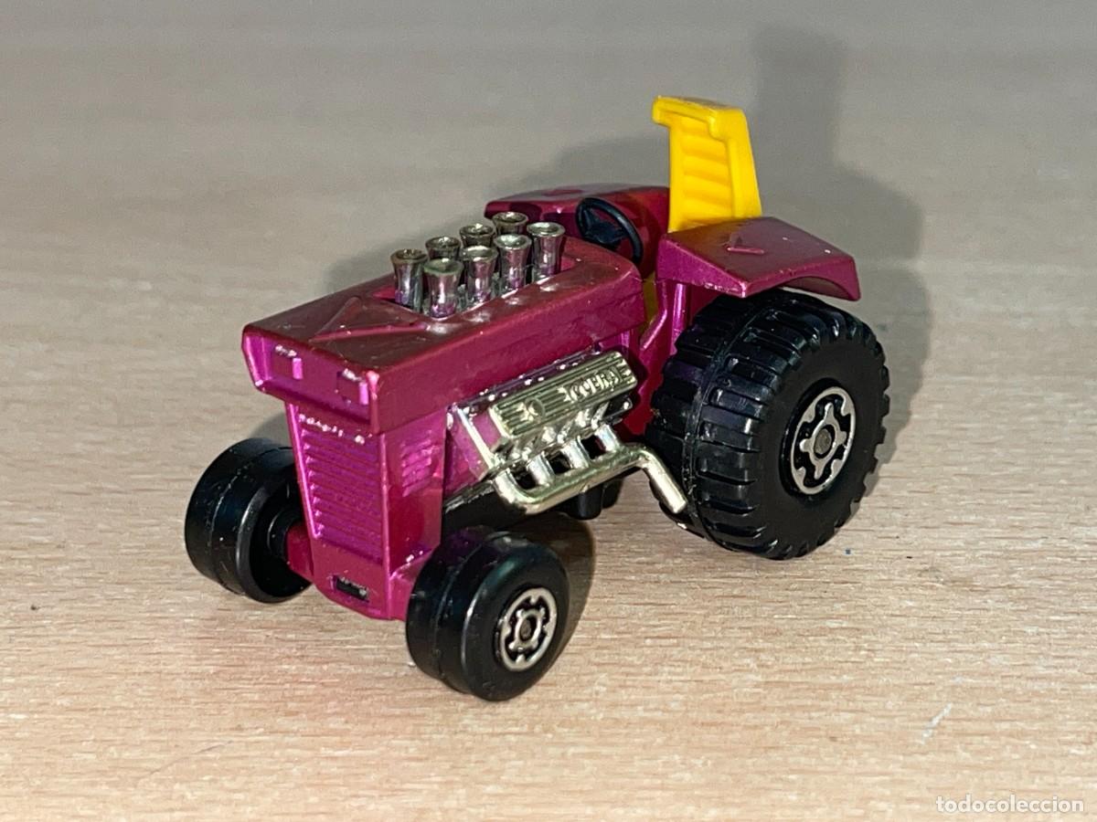 Coches a escala Matchbox: 674- Antiguo tractor Lesney Matchbox Superfast Mod Tractor N&ordm; 25 a&ntilde;o 1972 Made in England die-cast