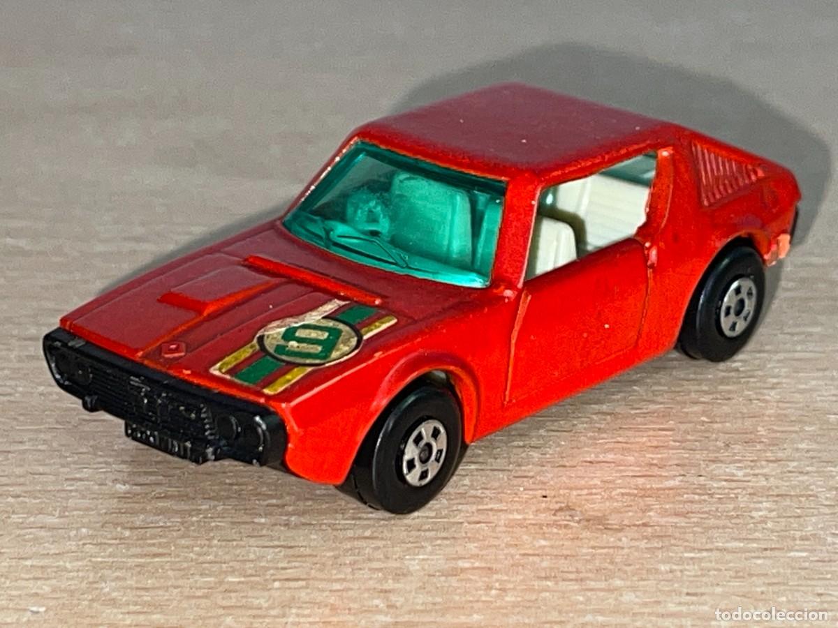 Coches a escala Matchbox: 681- Antiguo coche Matchbox Superfast Renault 17 TL N&ordm; 62 rojo 1974 Made in England Lesney die-cast