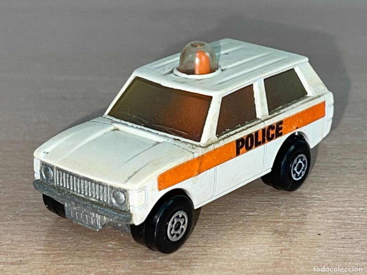Coches a escala Matchbox: 687- Antiguo coche Lesney Matchbox Rolamatics Police Patrol Range Rover N&ordm; 20 1975 Made in England