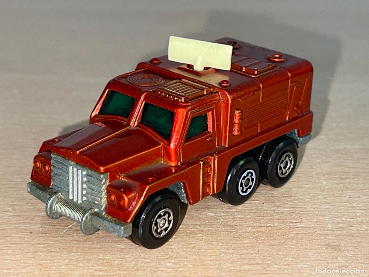 Coches a escala Matchbox: 688- Antiguo coche Lesney Matchbox Rolamatics Badger N&ordm; 18 a&ntilde;o 1973 Made in England die-cast metal