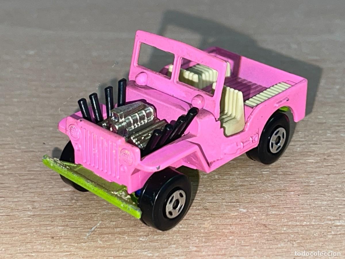 Coches a escala Matchbox: 695- Antiguo coche Lesney Matchbox Superfast Jeep Hot Rod N&ordm; 2 a&ntilde;o 1971 Made in England die-cast