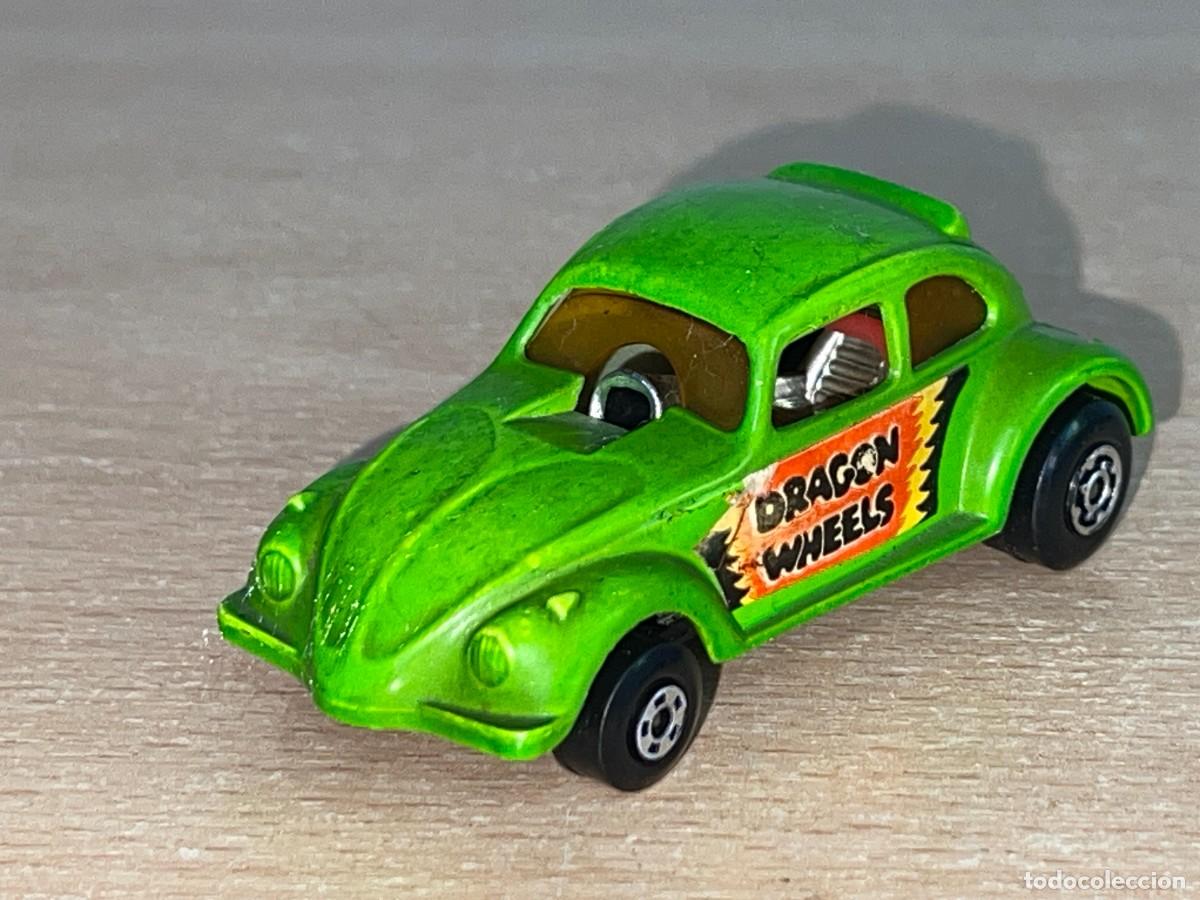 Coches a escala Matchbox: 698 Antiguo coche Lesney Matchbox Superfast Dragon Wheels VW N&ordm; 43 a&ntilde;o 1972 Made in England die-cast