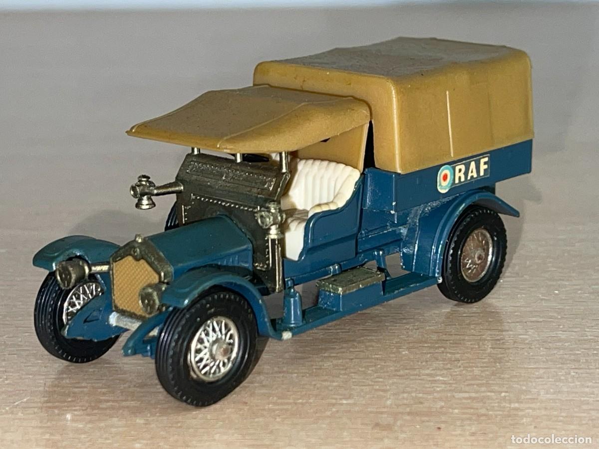 Coches a escala Matchbox: 711 Antiguo cami&oacute;n Models of Yesteryear Matchbox Lesney 1918 Crossley RAF Tender N Y-13 1973 England