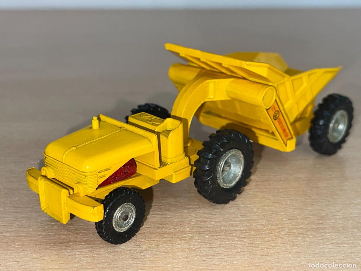 Coches a escala Matchbox: 740- Antiguo tractor volquete Lesney Matchbox Series King Size Curtiss-Wright Rear Dumper N&ordm; 7 60's
