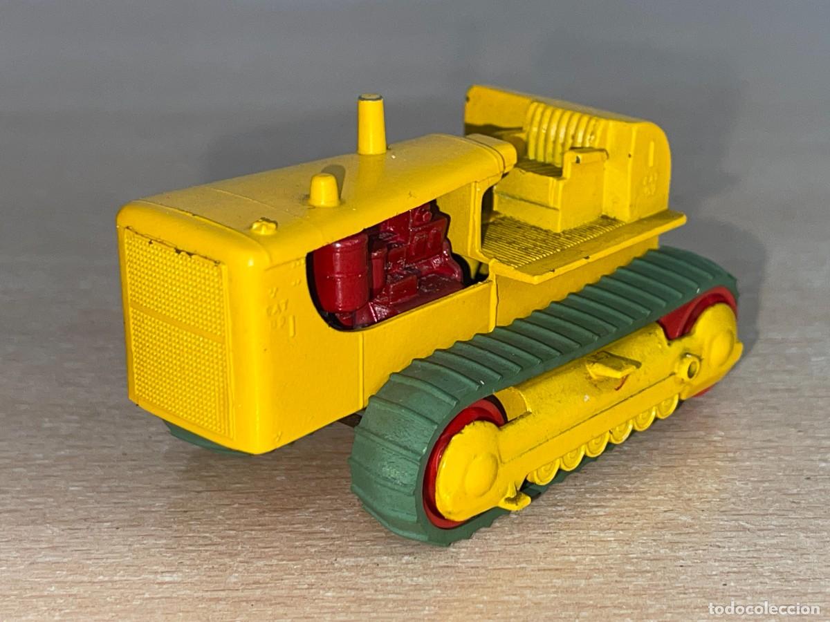 Coches a escala Matchbox: 754- Antiguo tractor Lesney Matchbox Series King Size D9 Caterpillar Regd Trade MK Tractor N&ordm; 8 60's