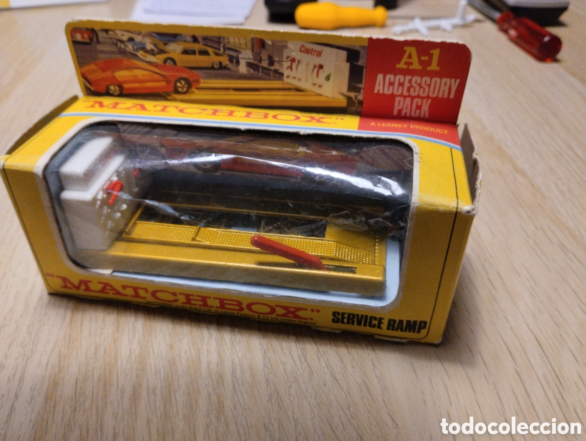 Coches a escala Matchbox: Matchbox elevador ramp