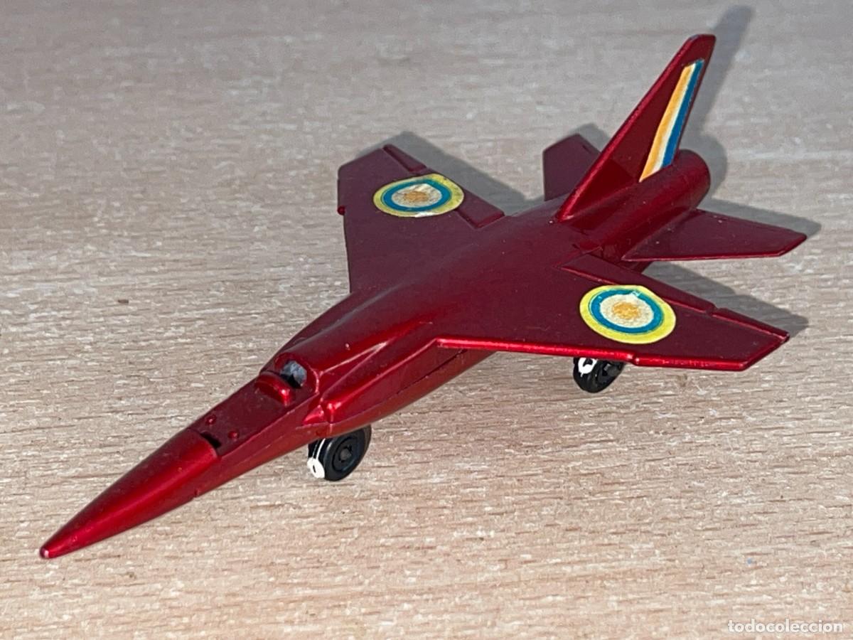Coches a escala Matchbox: 776- Antiguo avi&oacute;n combate Lesney Matchbox MIRAGE F1 franc&eacute;s N&ordm; SP 4 1973 Made in England die-cast
