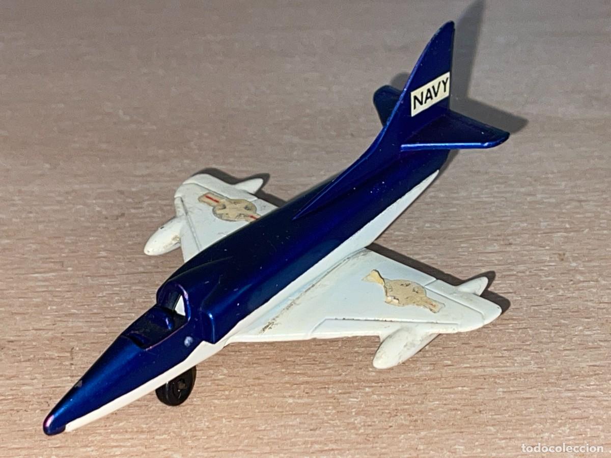 Coches a escala Matchbox: 777- Antiguo avi&oacute;n combate Lesney Matchbox SKYHAWK A-4F US NAVY N&ordm; SP 12 1973 Made England die-cast