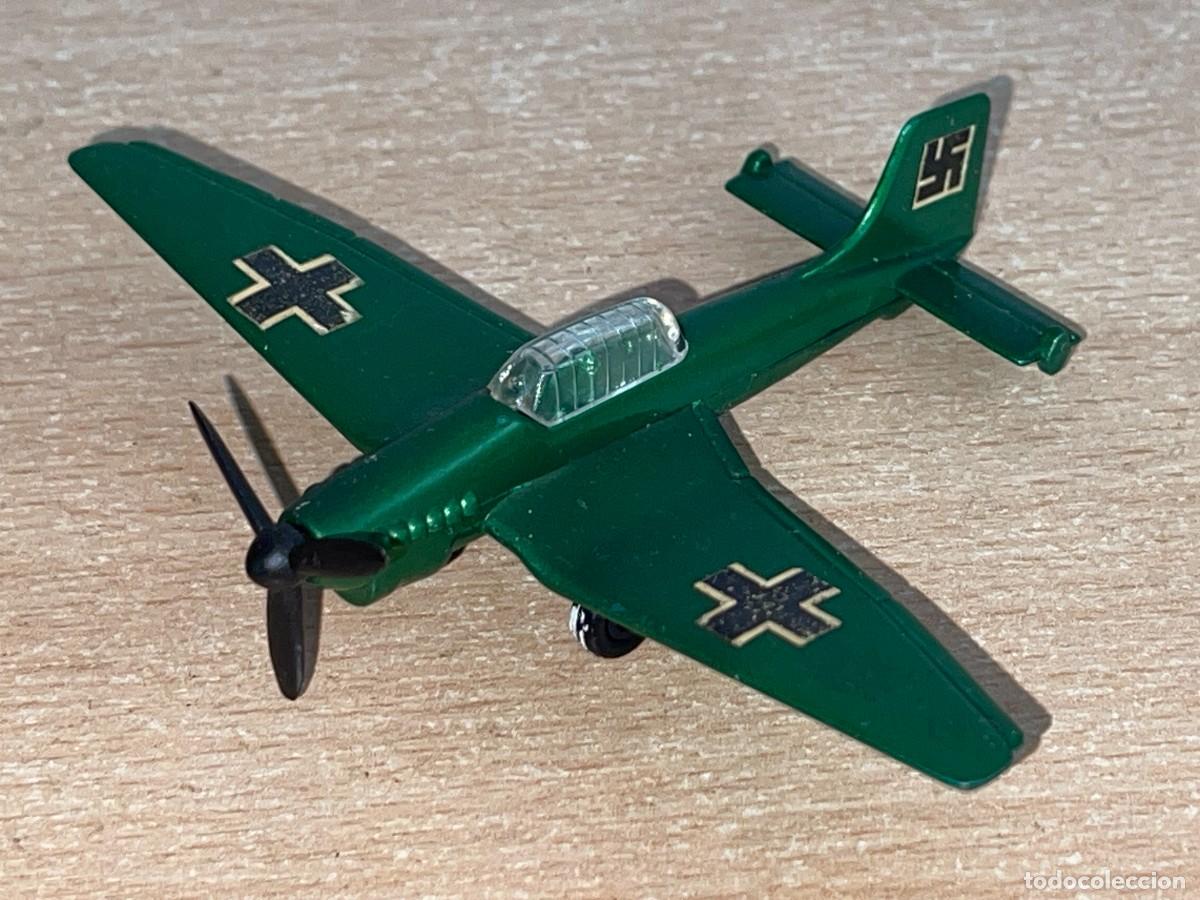 Coches a escala Matchbox: 781- Antiguo avi&oacute;n combate Lesney Matchbox JUNKERS 87B Stuka alem&aacute;n N&ordm; SP 7 1973 England die-cast