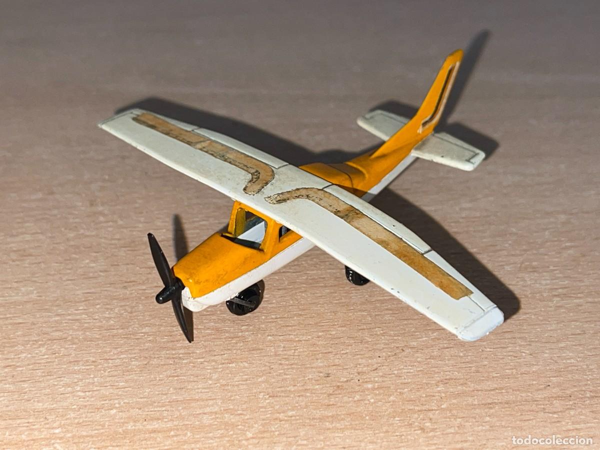 Coches a escala Matchbox: 783- Antiguo avioneta recreo Lesney Matchbox CESSNA 210G N&ordm; SP 14 a&ntilde;o 1974 England die-cast metal