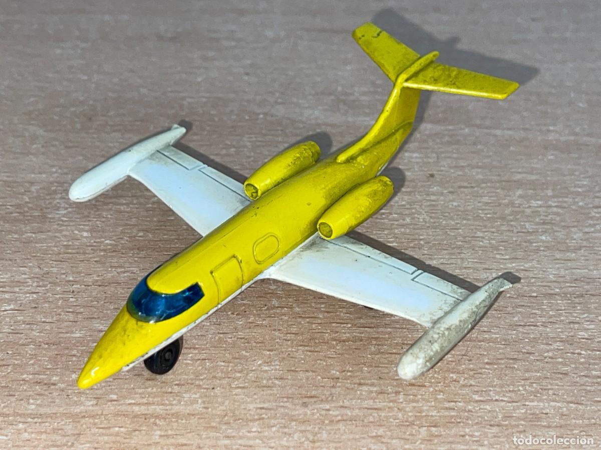 Coches a escala Matchbox: 784- Antiguo jet privado Lesney Matchbox LEARJET N&ordm; SP 1 a&ntilde;o 1973 Made in England die-cast metal