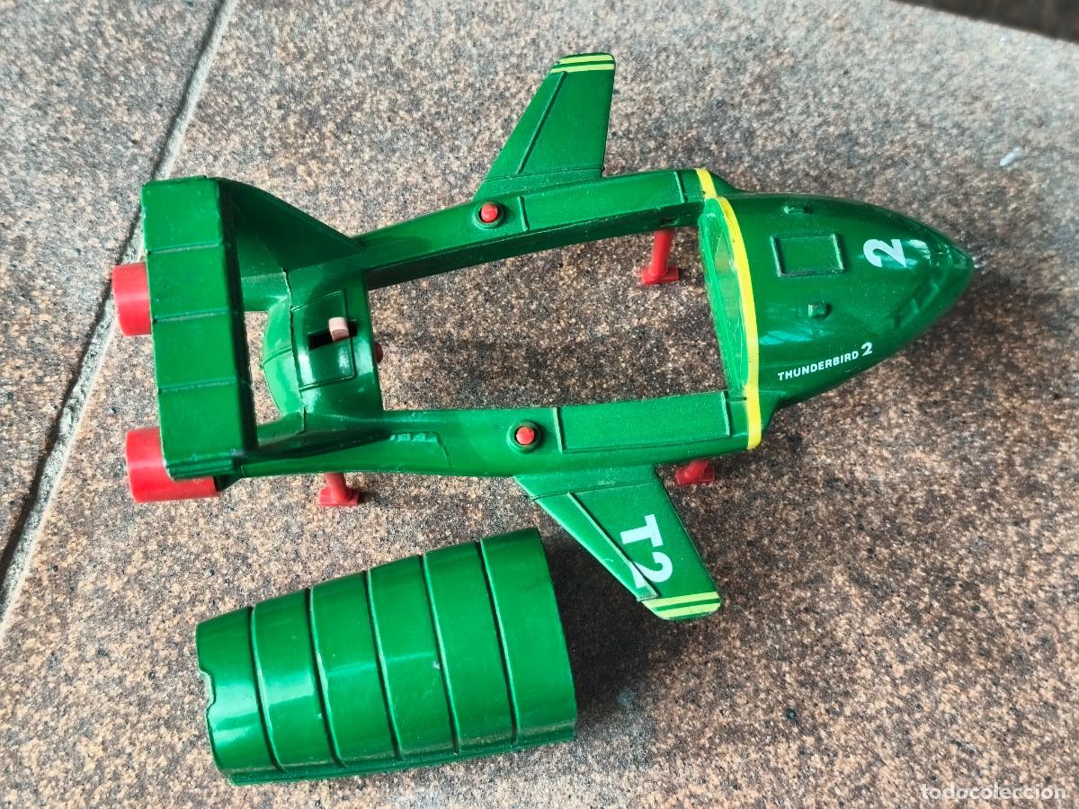 Coches a escala Matchbox: Avi&oacute;n de transporte Thunderbird 2. Matchbox. 1992. - Foto 8