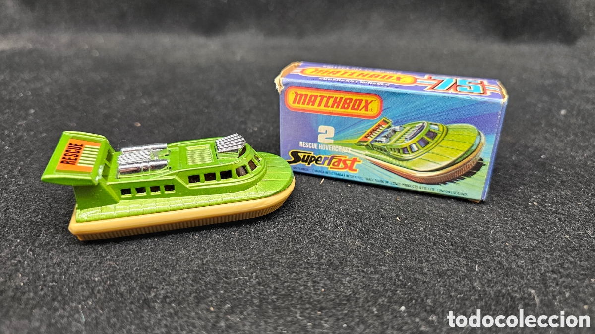Coches a escala Matchbox: Antiguo matchbox en su caja sin uso