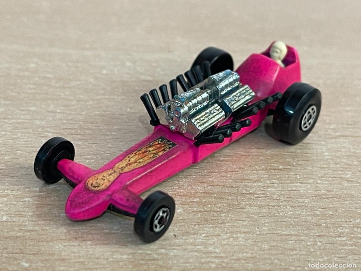 Coches a escala Matchbox: 507- Antiguo coche Matchbox Superfast Slingshot Dragster N&ordm; 64 1971 Made in England Lesney die-cast