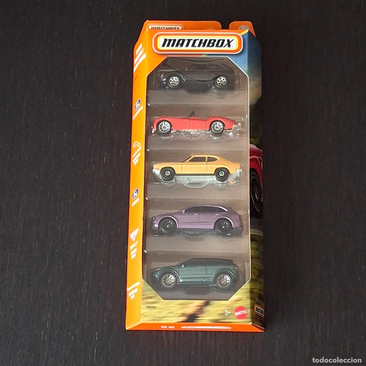 Coches a escala Matchbox: MATCHBOX 2026 - BRITISH ROADWAYS PACK 5 - FORD FIESTA MK2 &acute;70 CAPRI JAUGAR XK140 BENTLEY RANGE ROVER