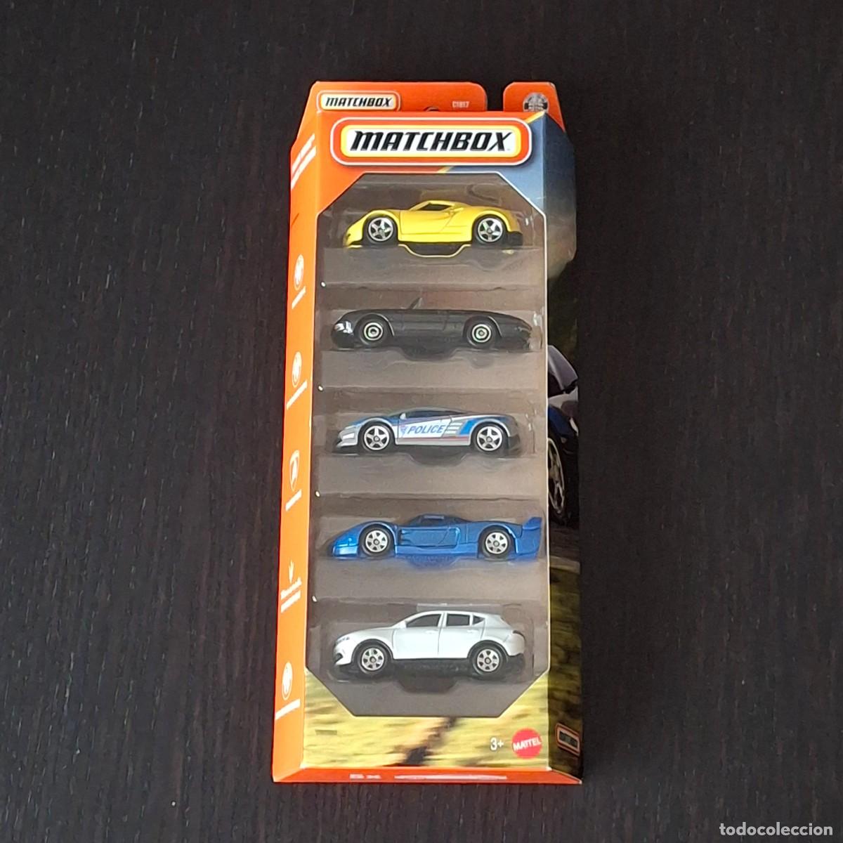 Coches a escala Matchbox: MATCHBOX 2026 - ITALIAN ROADS PACK 5 - ALFA ROMEO 4C SPIDER DUETTO MASERATI LAMBORGHINI GALLARDO