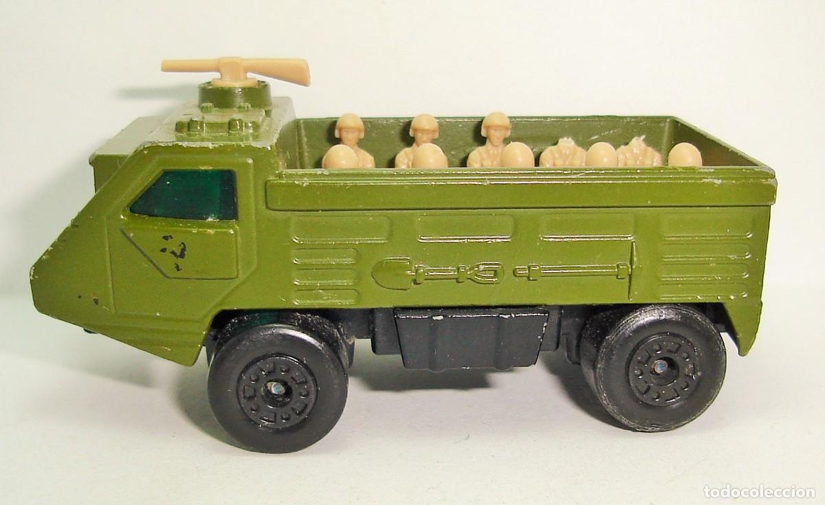 Coches a escala Matchbox: CAMION MILITAR PERSONAL MATCHBOX LESNEY SUPERFAST NUMERO 54 LOTE 3