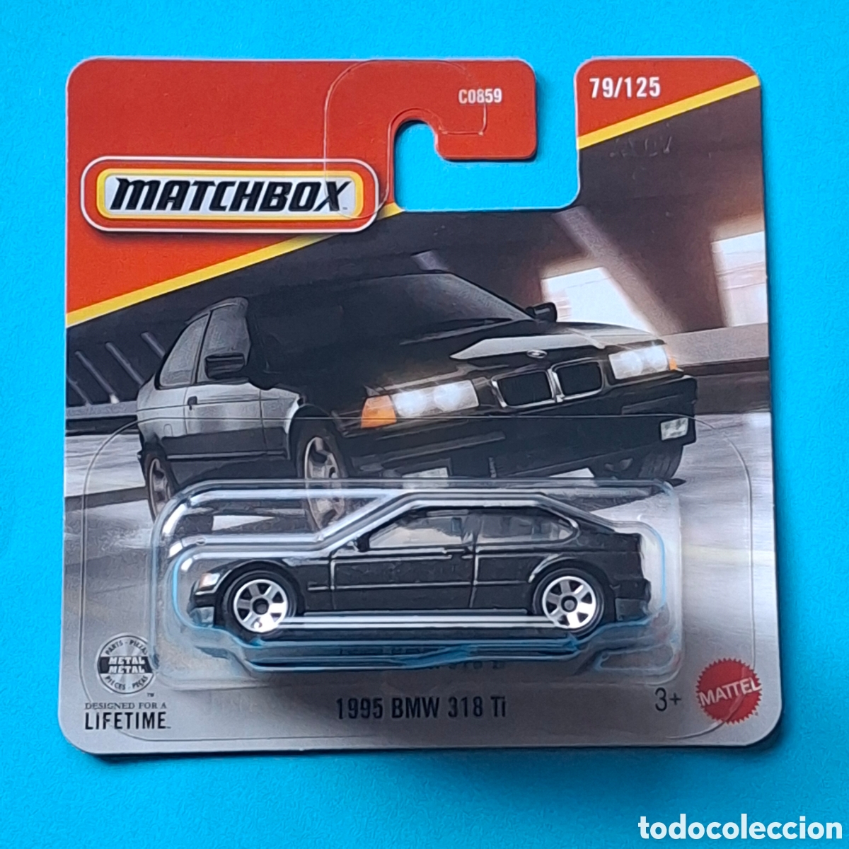 Coches a escala Matchbox: MATCHBOX 2026 79/125 - 1995 BMW 318 Ti COMPACT - NUEVO EN BLISTER - 1/64
