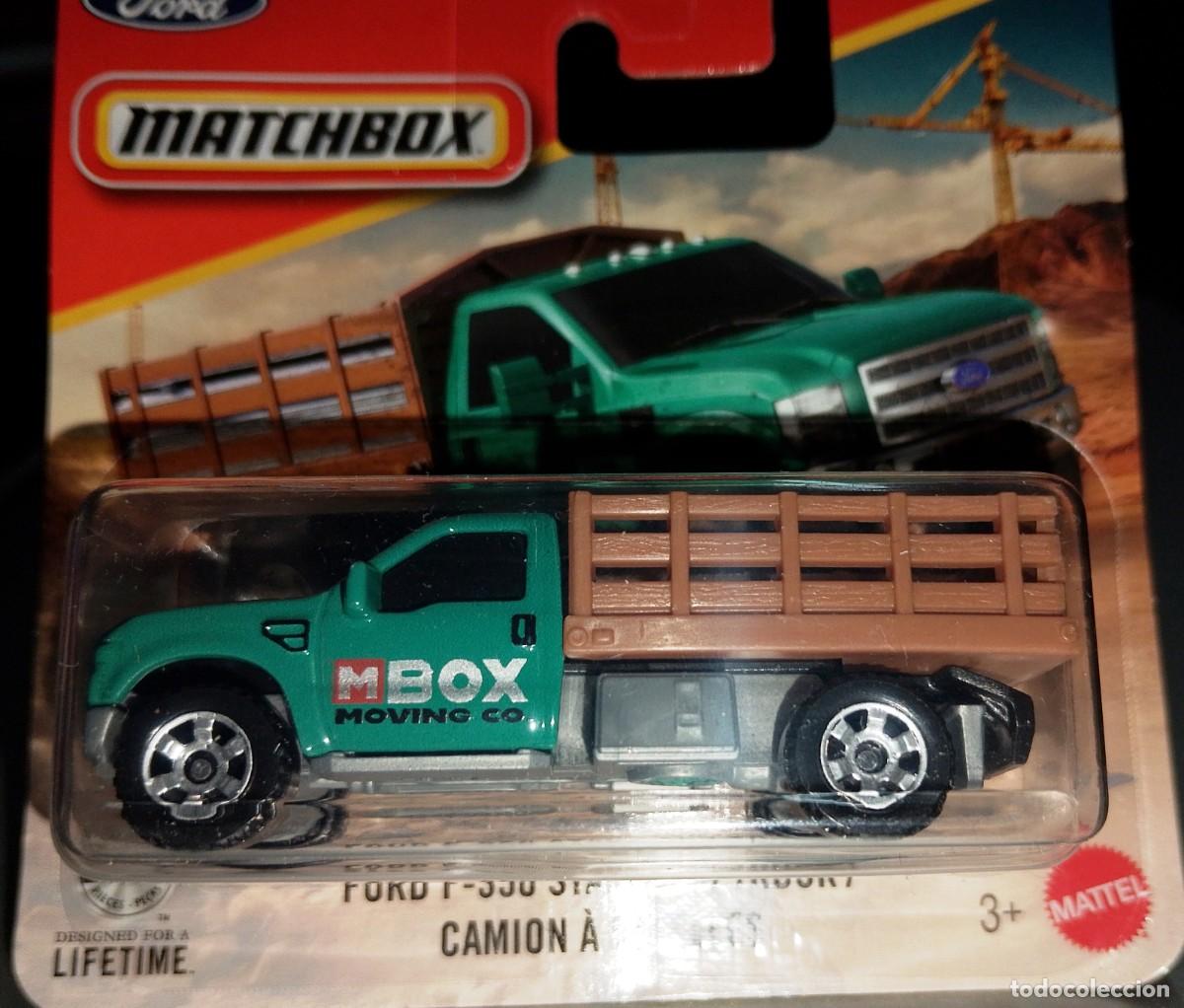 Coches a escala Matchbox: Cami&oacute;n Ford 350 Granja de Matchbox