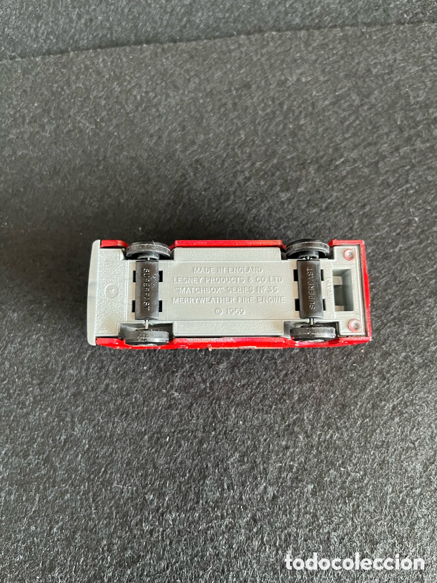 Coches a escala Matchbox: MATCHBOX MERRYWHETHER FIRE ENGINE - Foto 5