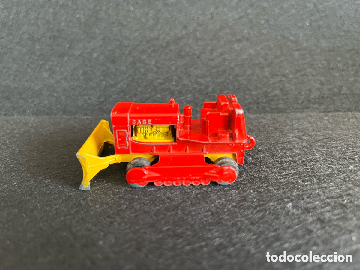 Coches a escala Matchbox: MATCHBOX CASE TRACTOR (bulldozer)