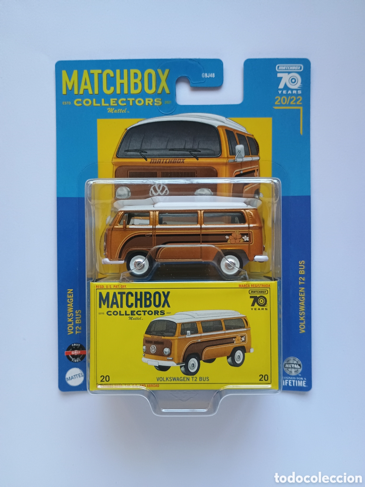 Coches a escala Matchbox: Matchbox Collectors Volkswagen T2 Bus