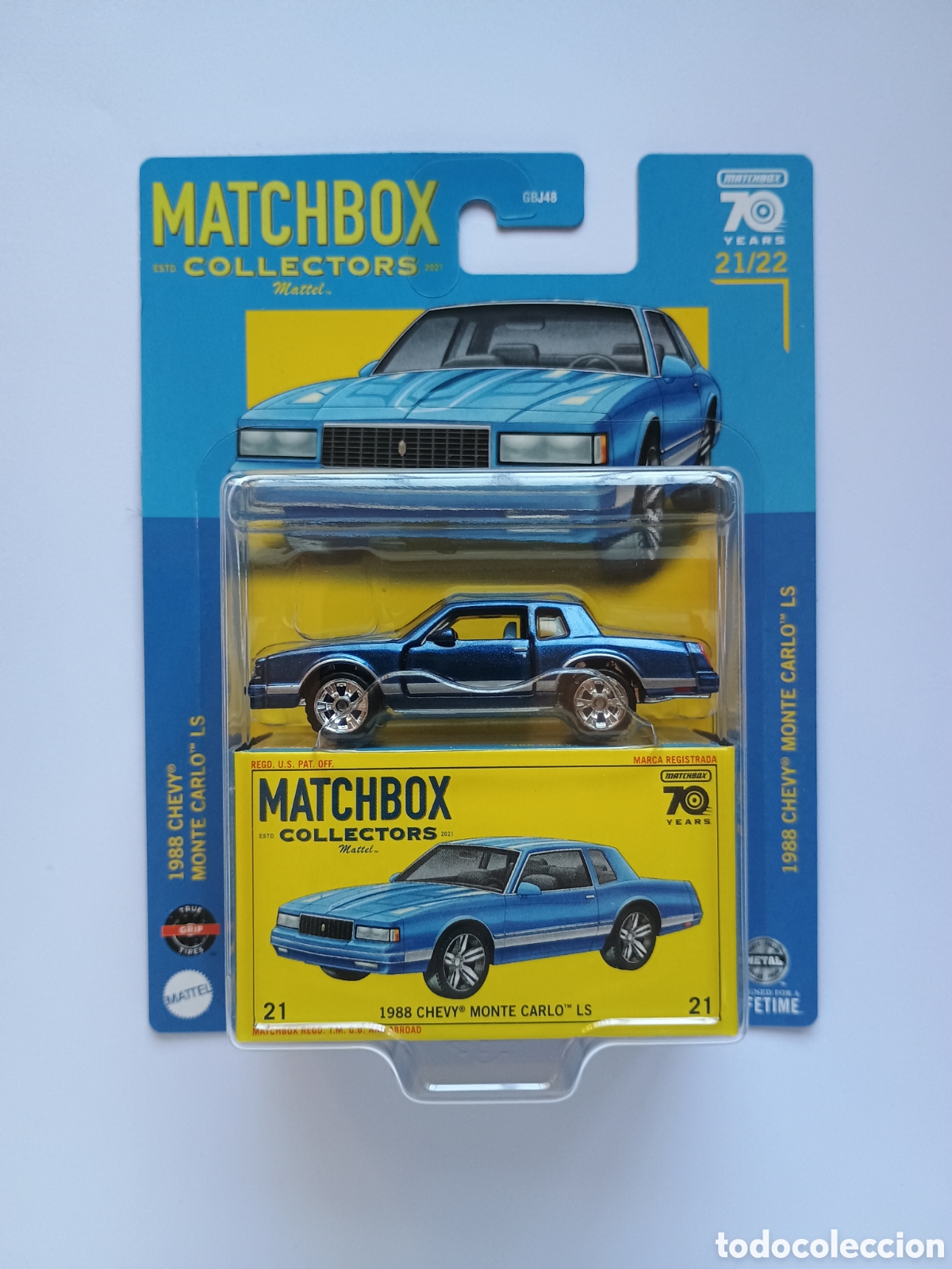 Coches a escala Matchbox: Matchbox Collectors 1988 Chevy Monte Carlo LS