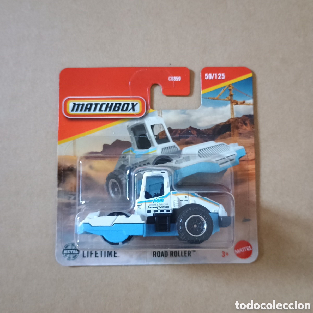 Coches a escala Matchbox: Matchbox Road Roller