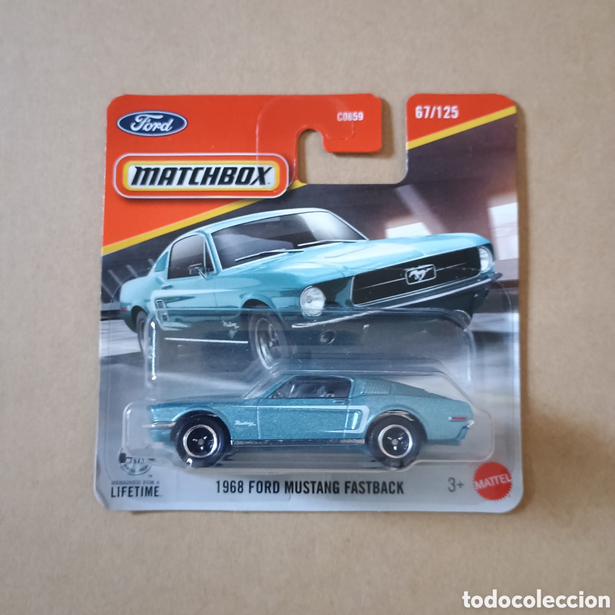Coches a escala Matchbox: Matchbox 1968 Ford Mustang Fastback