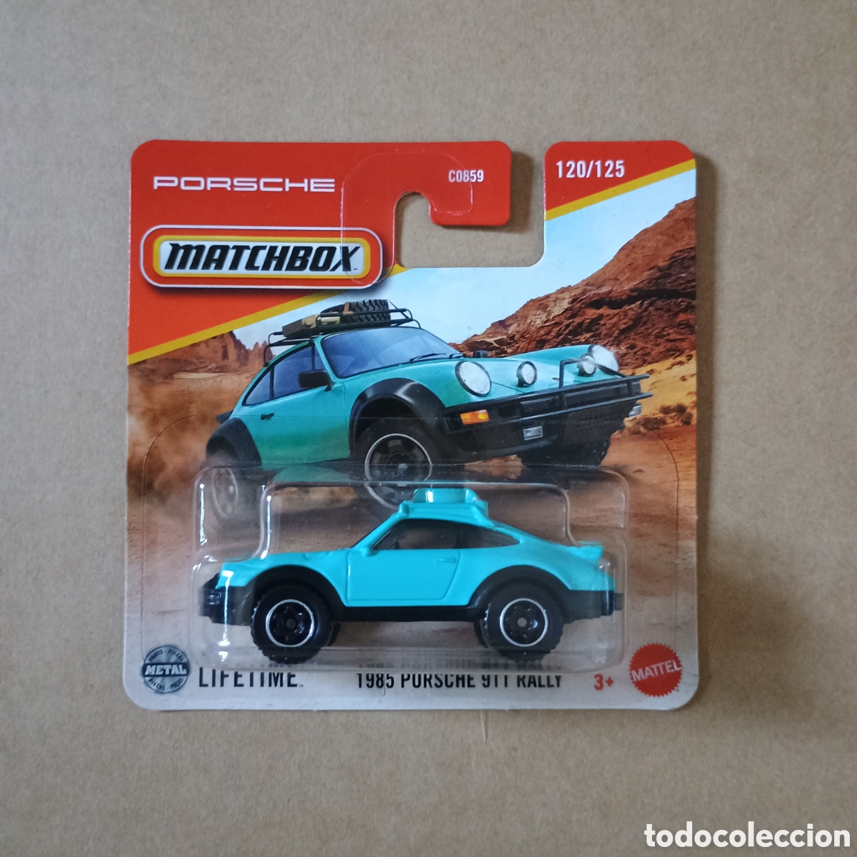 Coches a escala Matchbox: Matchbox 1985 Porsche 911 Rally
