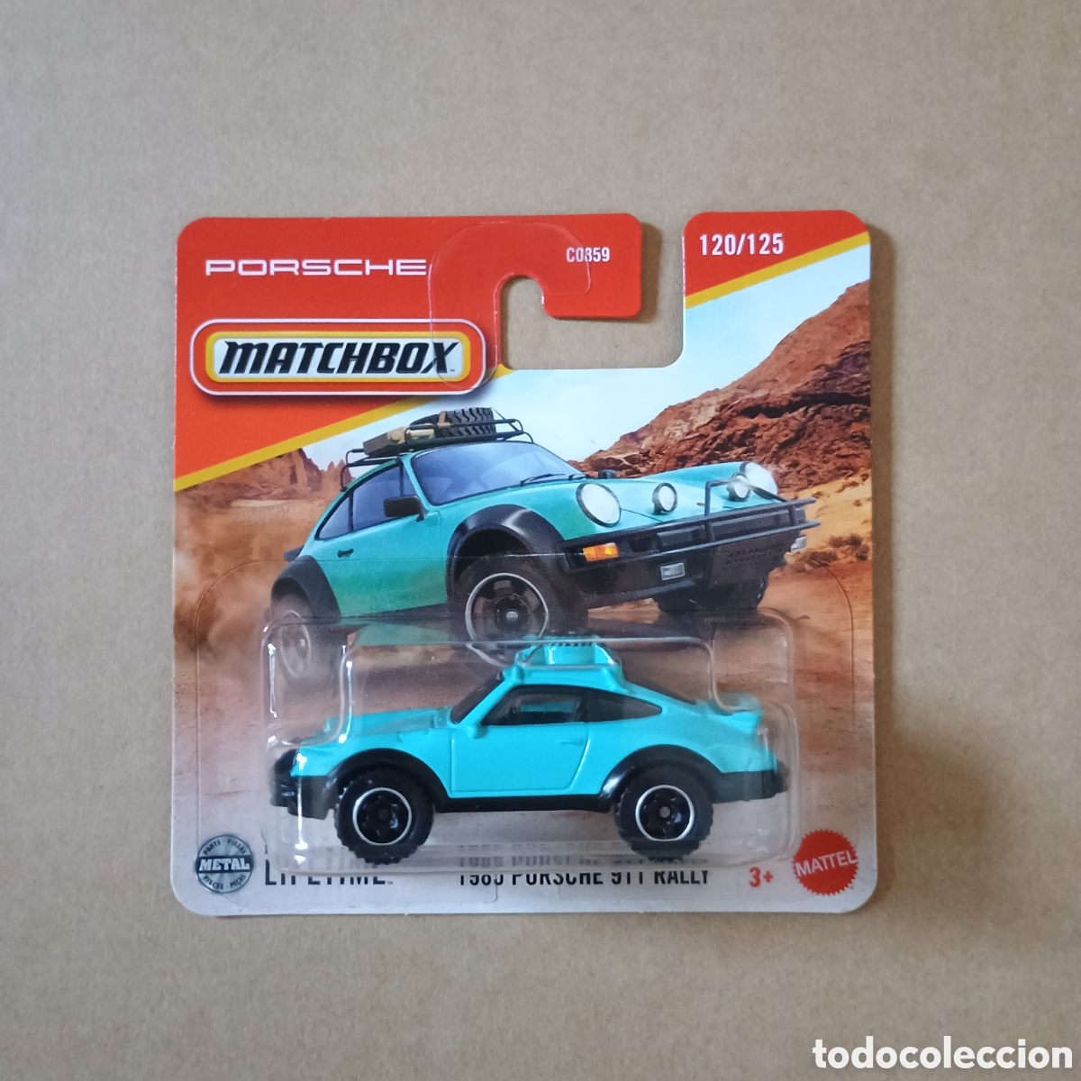 Coches a escala Matchbox: Matchbox 1985 Porsche 911 Rally