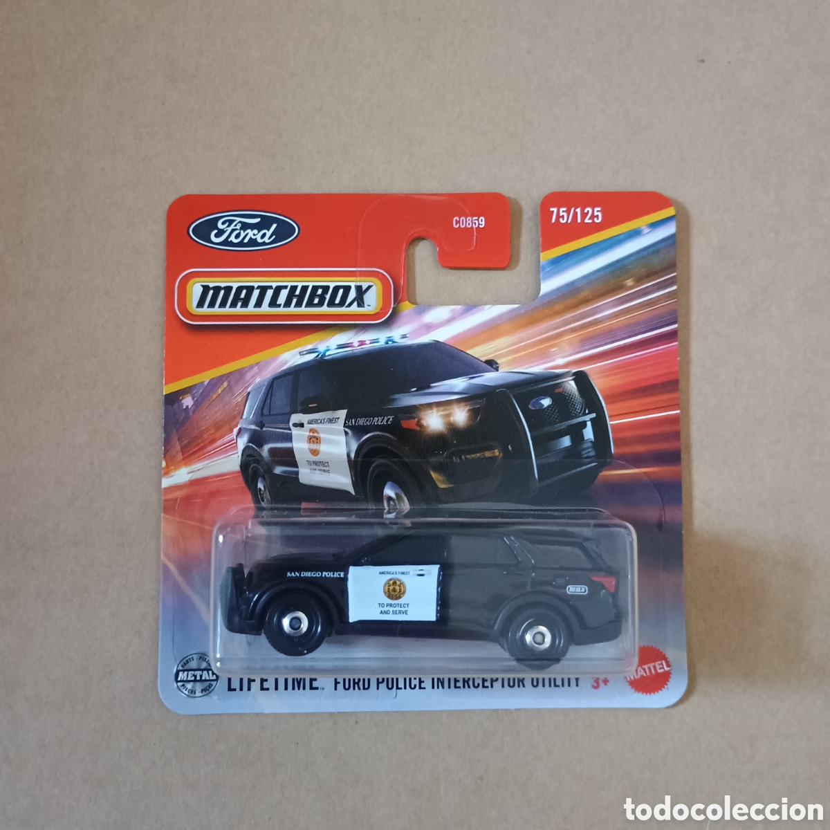 Coches a escala Matchbox: Matchbox Ford Police Interceptor Utility