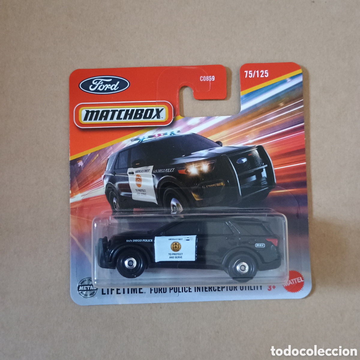 Coches a escala Matchbox: Matchbox Ford Police Interceptor Utility