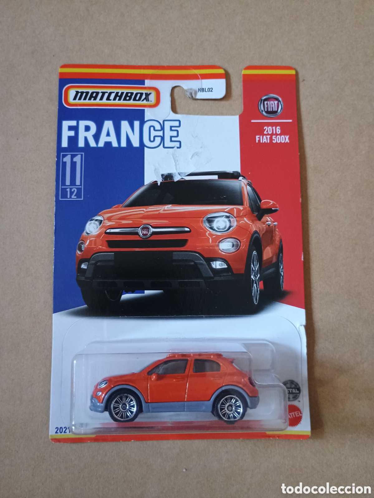 Coches a escala Matchbox: Matchbox 2016 Fiat 500X