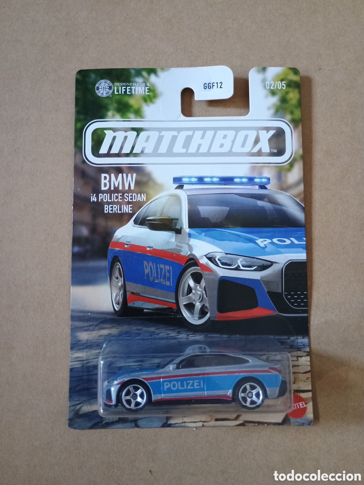 Coches a escala Matchbox: Matchbox BMW i4 Police Sedan