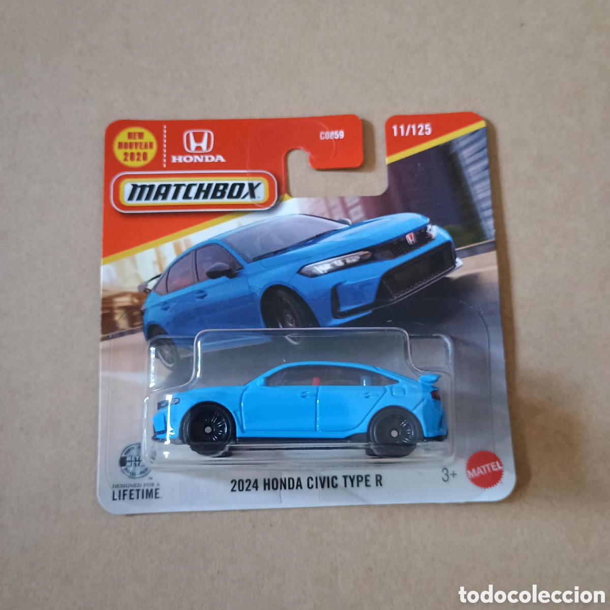Coches a escala Matchbox: Matchbox 2024 Honda Civic Type R