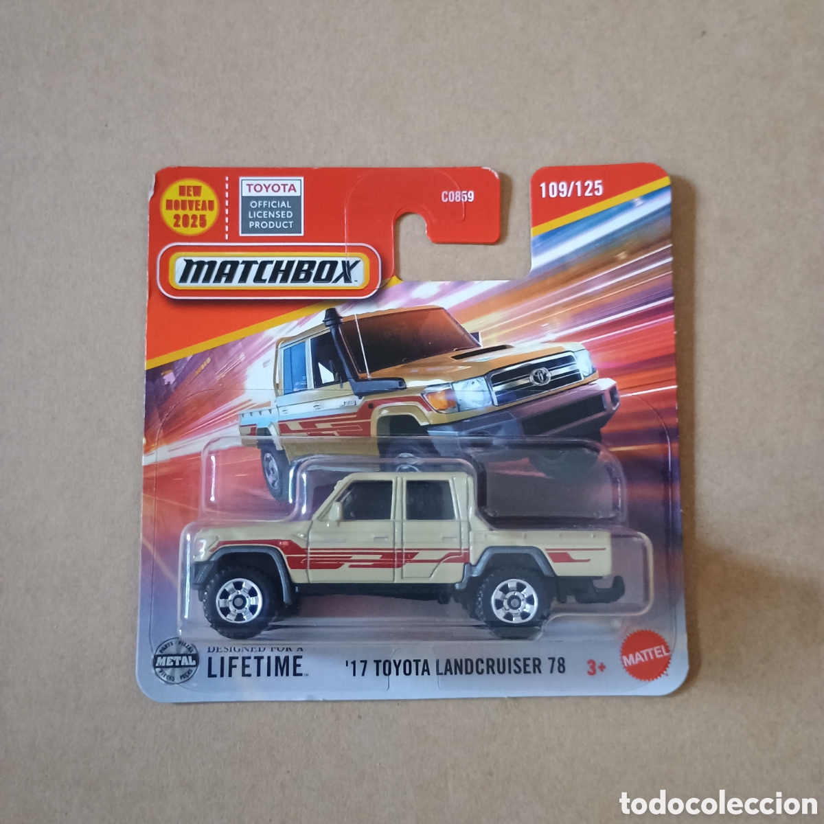 Coches a escala Matchbox: Matchbox '17 Toyota Land Cruiser 78