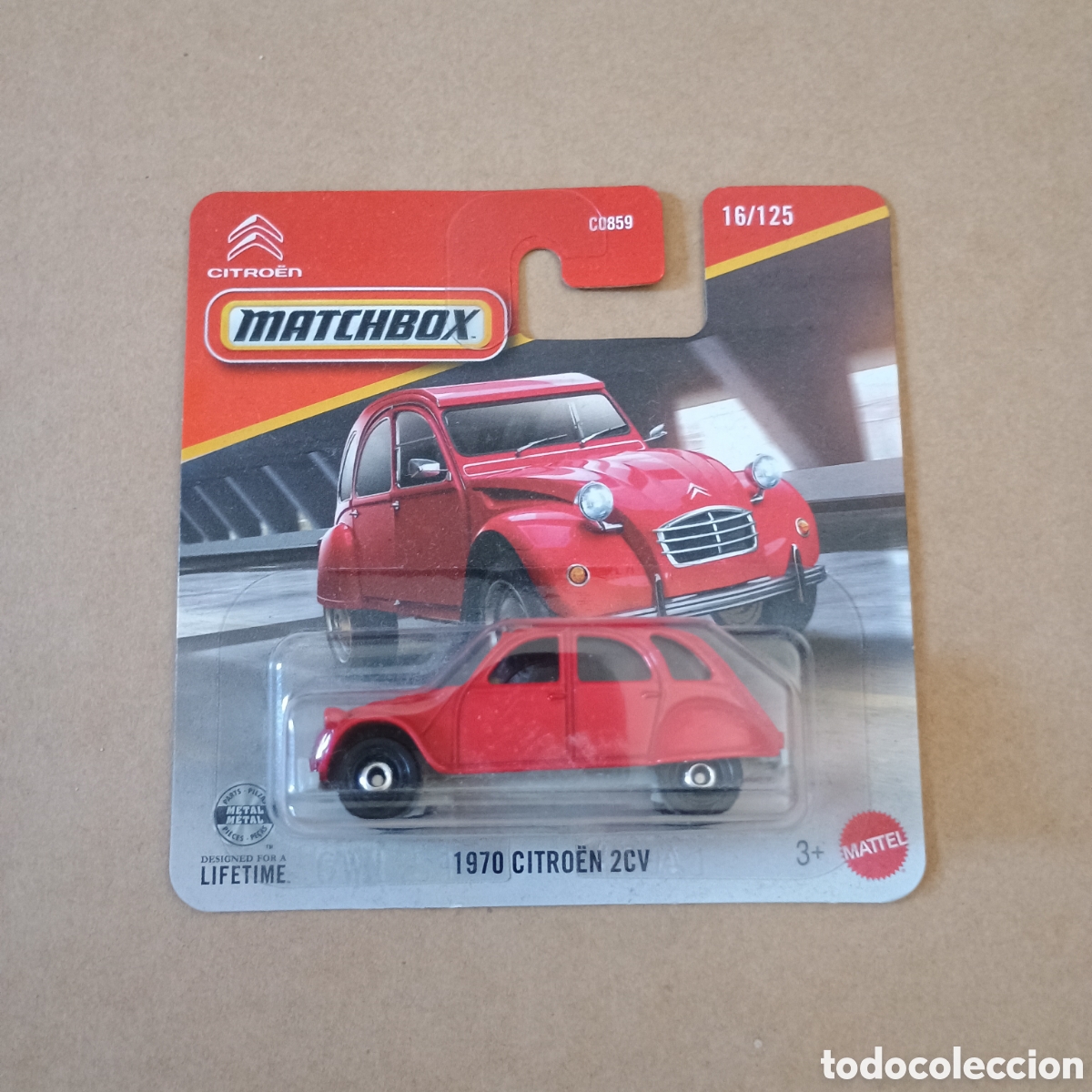 Coches a escala Matchbox: Matchbox 1970 Citro&euml;n 2CV