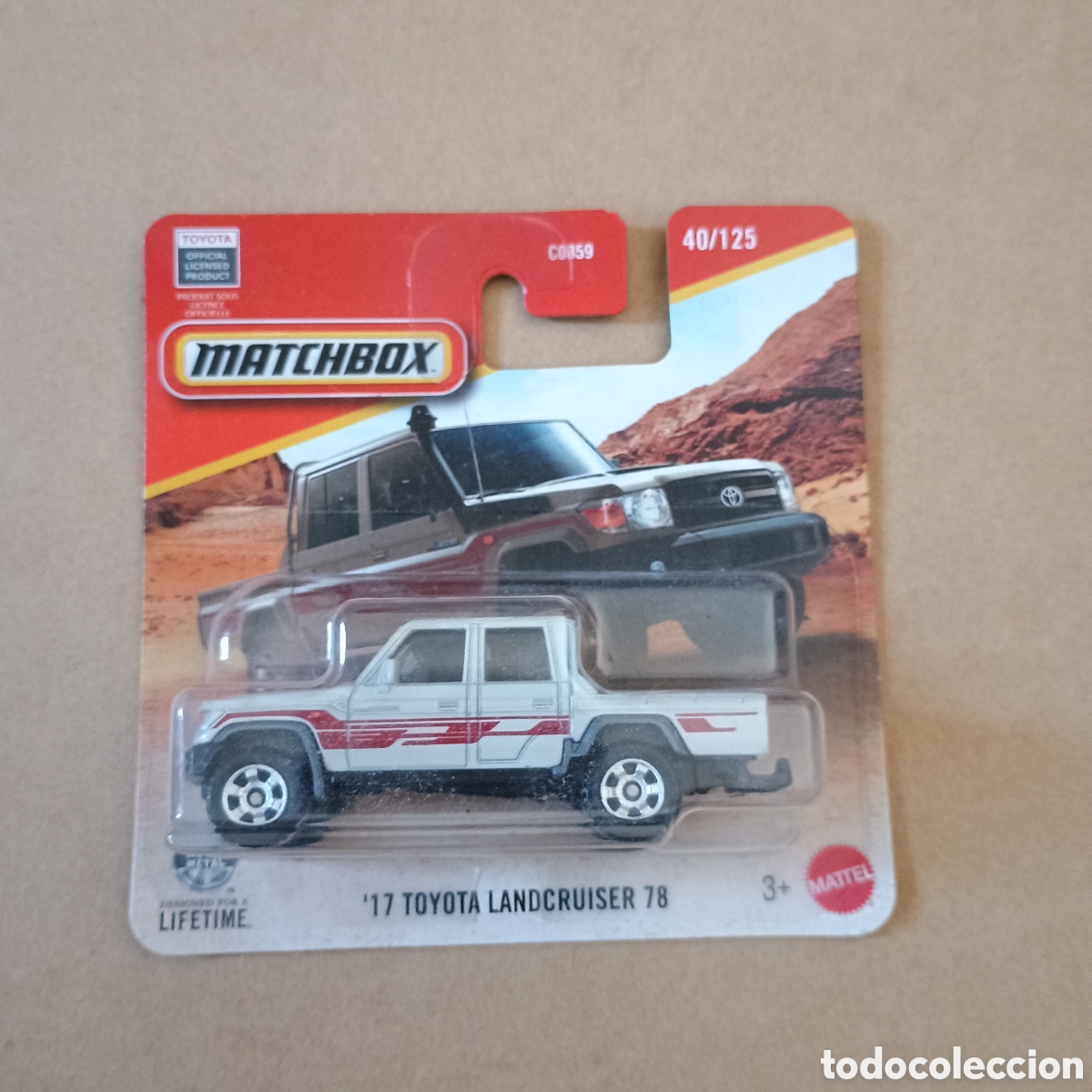 Coches a escala Matchbox: Matchbox 2017 Toyota Land Cruiser 78