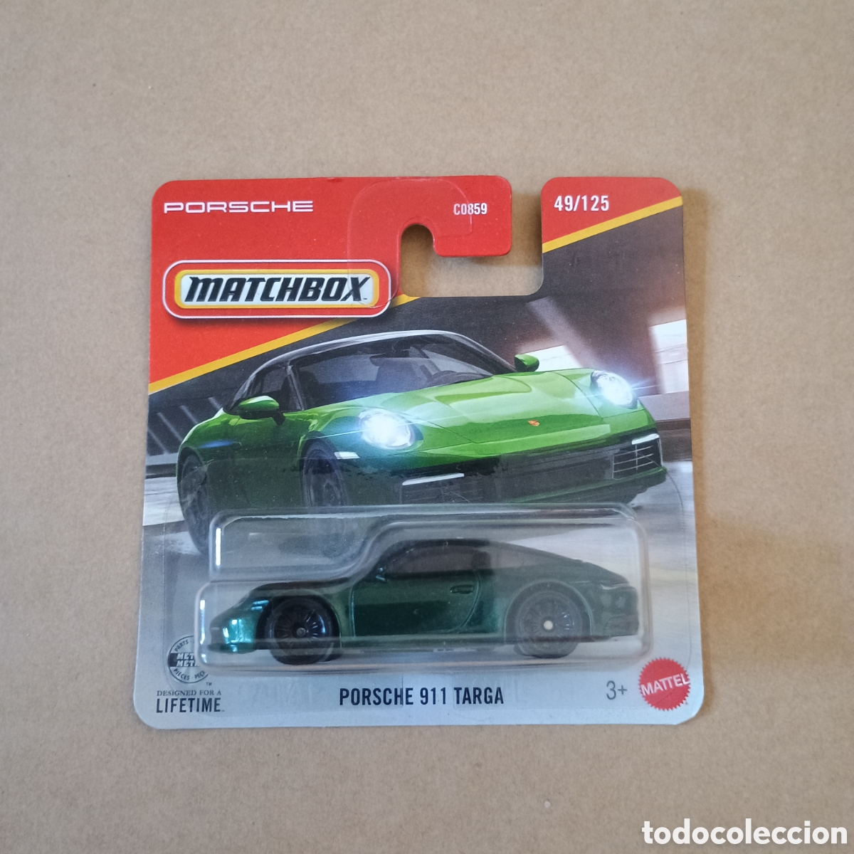 Coches a escala Matchbox: Matchbox Porsche 911 Targa
