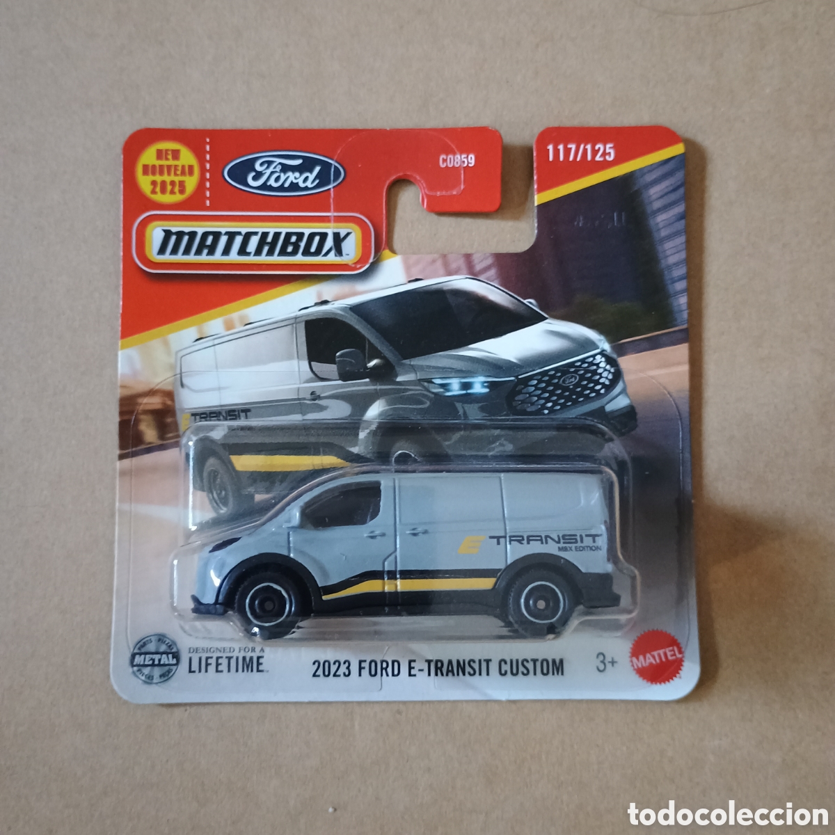 Coches a escala Matchbox: Matchbox 2023 Ford e-Transit Custom