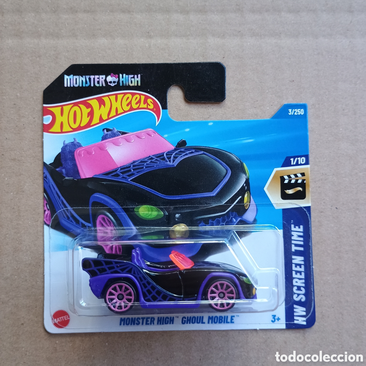 Coches a escala Matchbox: Hot Wheels Monster High Ghoul Mobile