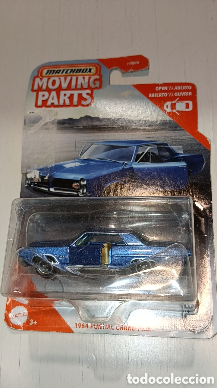 Coches a escala Matchbox: MATCHBOX MOVING PARTS 1964 PONTIAC GRAND PRIX