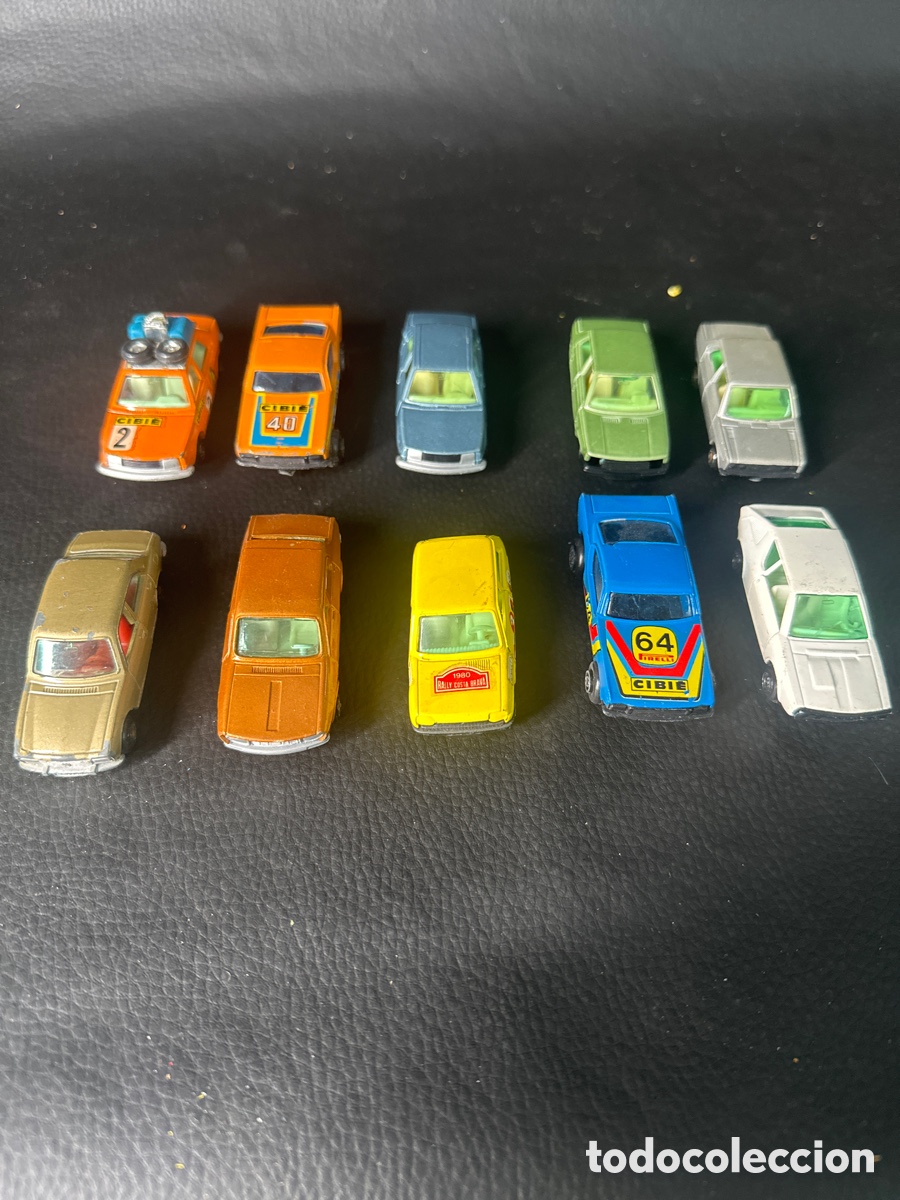 Coches a escala Matchbox: COLECCION DE 10 COCHES GUSIVAL.