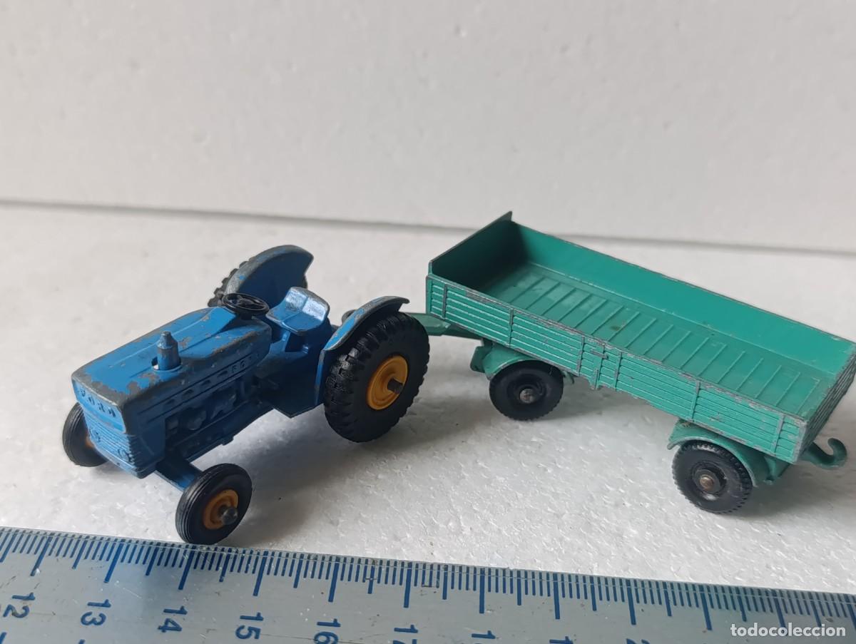 Coches a escala Matchbox: TRACTOR FORD + REMOLQUE - LESNEY - MATCHBOX - ( ) - Foto 2
