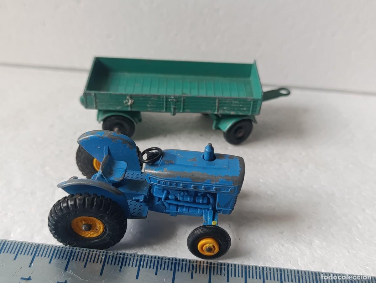 Coches a escala Matchbox: TRACTOR FORD + REMOLQUE - LESNEY - MATCHBOX - ( ) - Foto 3
