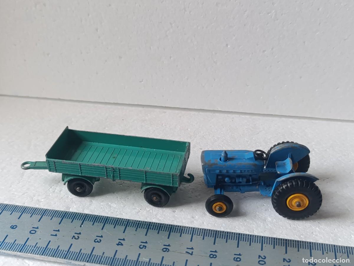 Coches a escala Matchbox: TRACTOR FORD + REMOLQUE - LESNEY - MATCHBOX - ( ) - Foto 5
