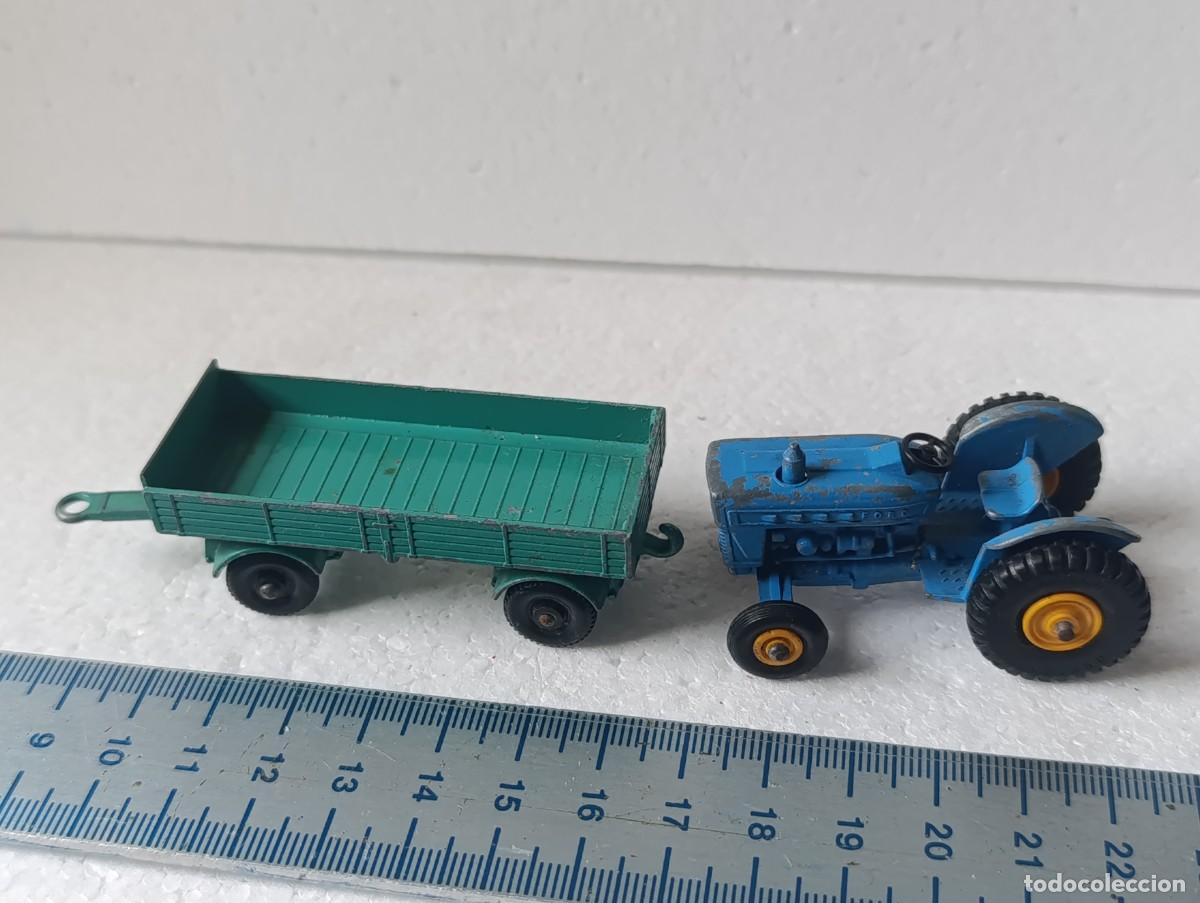Coches a escala Matchbox: TRACTOR FORD + REMOLQUE - LESNEY - MATCHBOX - ( ) - Foto 6