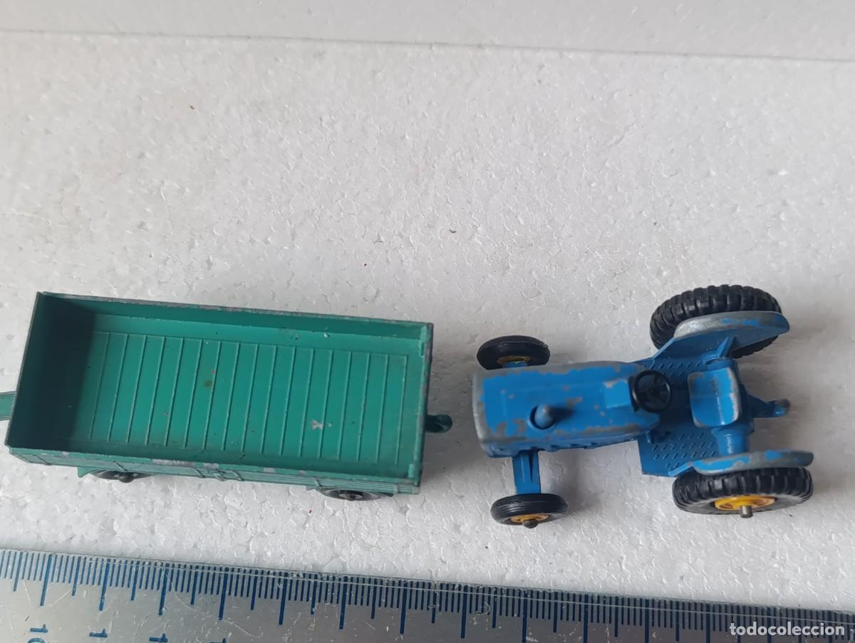 Coches a escala Matchbox: TRACTOR FORD + REMOLQUE - LESNEY - MATCHBOX - ( ) - Foto 7