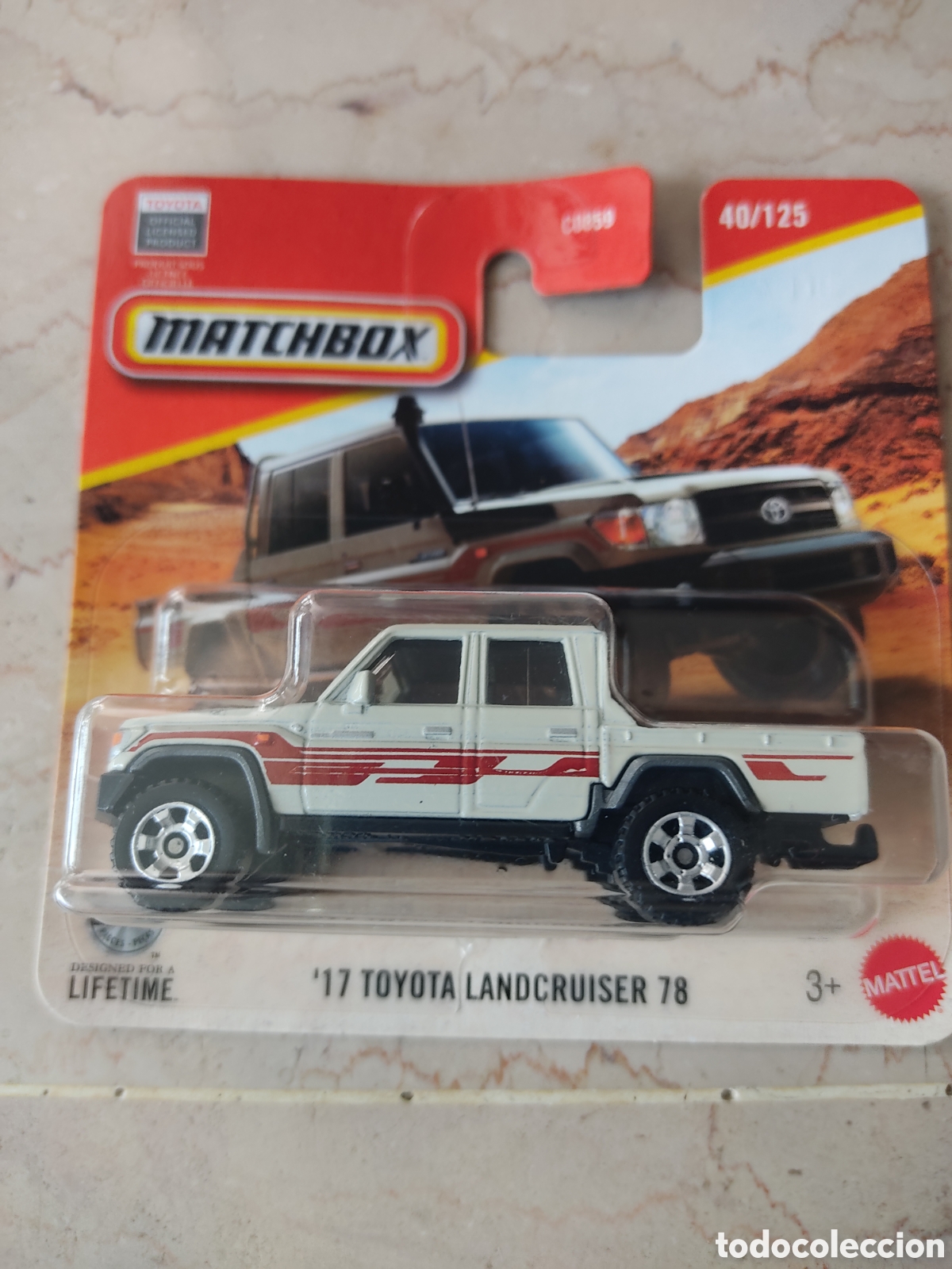 Voitures miniatures Matchbox: MATCHBOX 17 TOYOTA LANDCRUISER 78